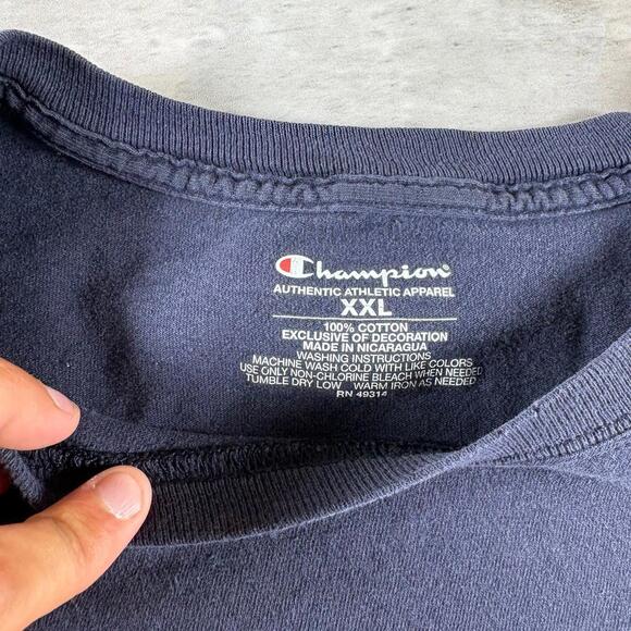 Y2K notre dame hockey t shirt - Picture 3 of 5